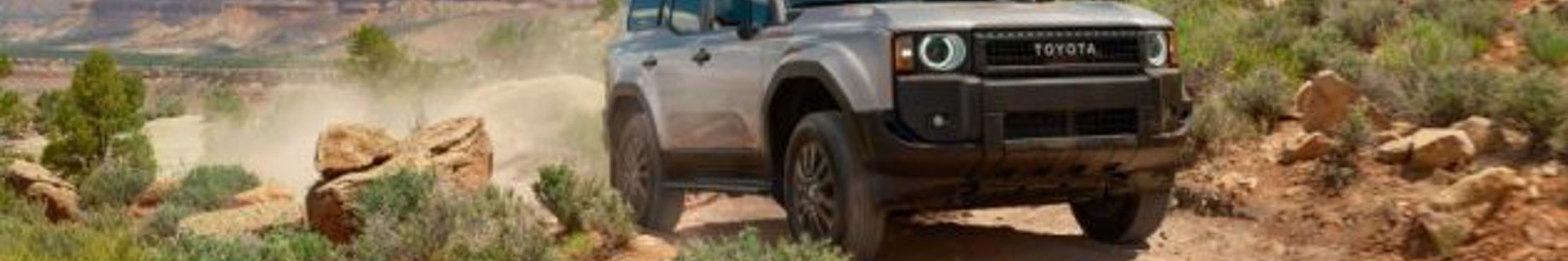 Toyota Land Cruiser off-roading